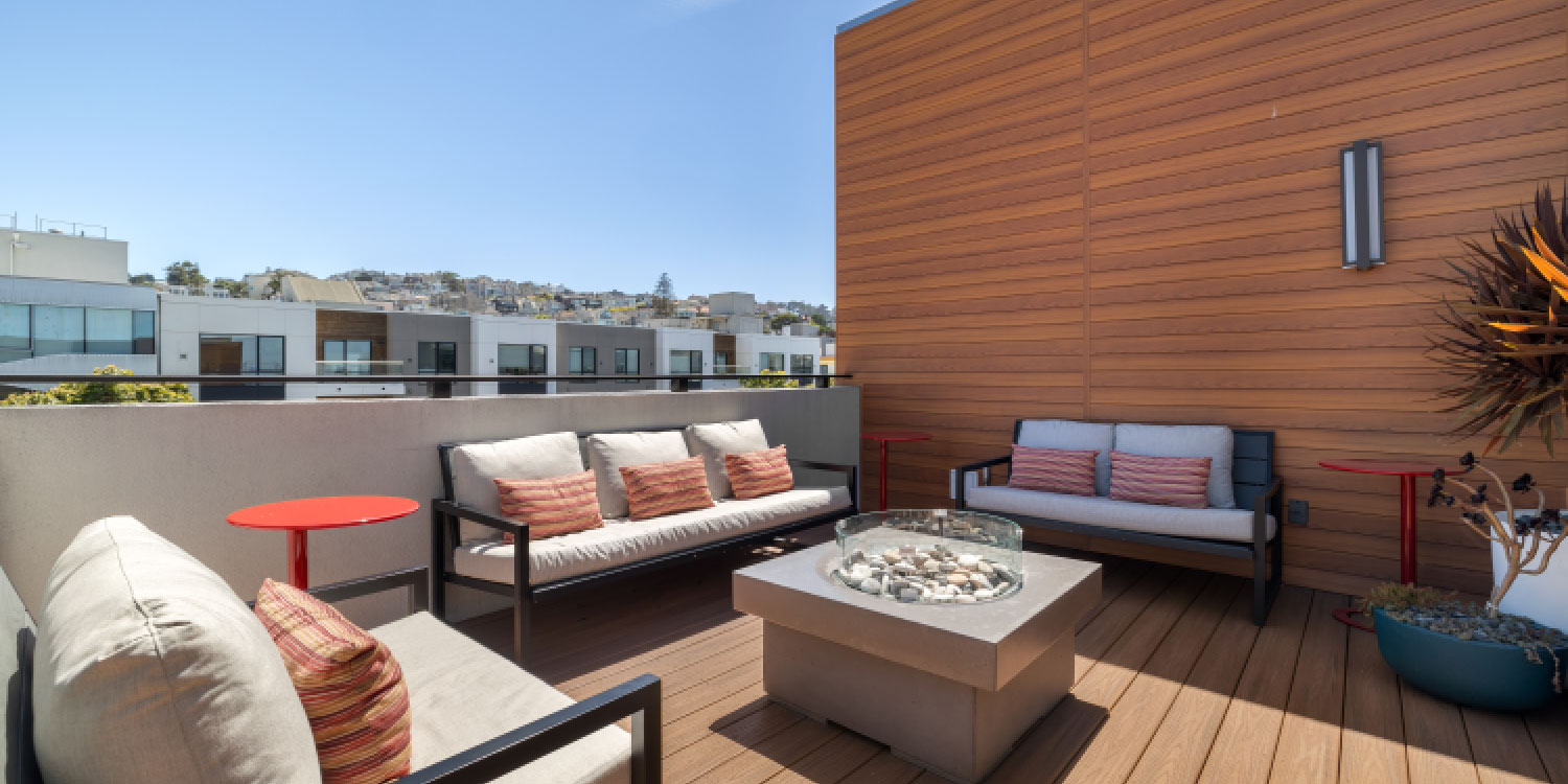 Take In The Views Of San Francisco From Our Rooftop